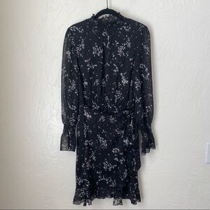 DECJUBA  long sleeve animal print wrap dress▪️8